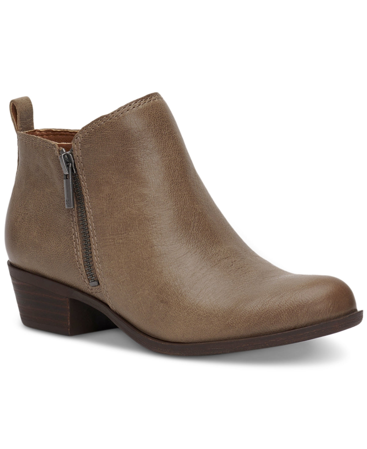 Lucky Brand Women's Basel Bootie Brown Size 7.5 M