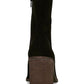 Lucky Brand Women's Pinlope Block Heel Booties Black Size 7.5 M
