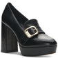 Vince Camuto Women's Grinilia Platform Loafer Pump Black Size 6.5 M
