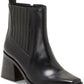 Vince Camuto Women's Sojetta Square Toe Bootie Black Size 9 M