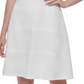 Tommy Hilfiger Women's Ruffled Flutter Sleeve Dress White Size 10