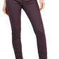 Tommy Hilfiger Women's Coated Skinny Ankle Jeans Purple