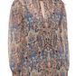 Tommy Hilfiger Women's Printed Knee Shift Dress Blue Size 2