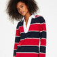Tommy Hilfiger Women's Rugby Collared Dress Blue Size Large