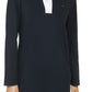 Tommy Hilfiger Women's Johnny Collar Rugby Dress Blue Size Large