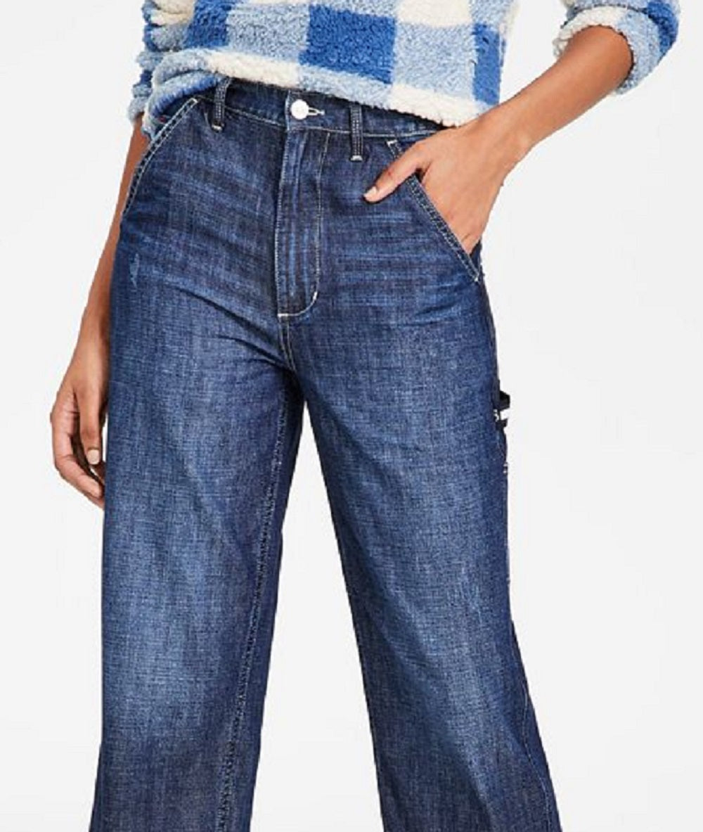 Tommy Jeans Women's Cotton Carpenter Jeans Blue Size 29