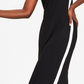 Tommy Jeans Women's Metallic Stripe Midi Dress Black Size Small