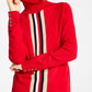 Tommy Hilfiger Women's Global Cable Stella Sweater Red Size X-Large