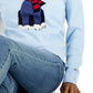 Tommy Hilfiger Women's Polar Bear Graphic Sweater Blue Size Small