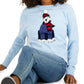 Tommy Hilfiger Women's Polar Bear Graphic Sweater Blue Size Small