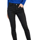 Tommy Hilfiger Women's Coated Skinny Ankle Jeans Black Size 10