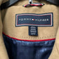 Tommy Hilfiger Women's Stand Collar Coat Brown Size Medium