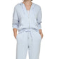 Calvin Klein Women's Performance High Waisted Relaxed Joggers Blue Size X-Small