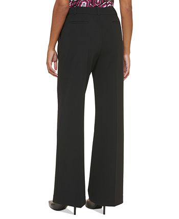 Calvin Klein Women's Wide Leg Pants Black Size 16