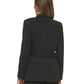 Calvin Klein Women's Side Button Blazer Black Size 16