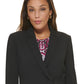 Calvin Klein Women's Side Button Blazer Black Size 12