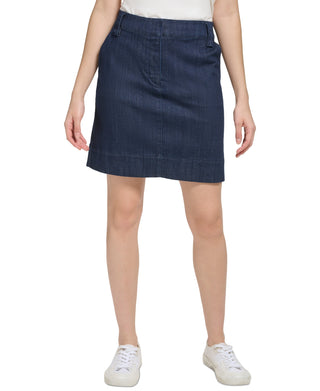 Calvin Klein Women's Denim Skirt Blue Size 6