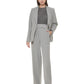 Calvin Klein Women's One Button Blazer Gray Size 12