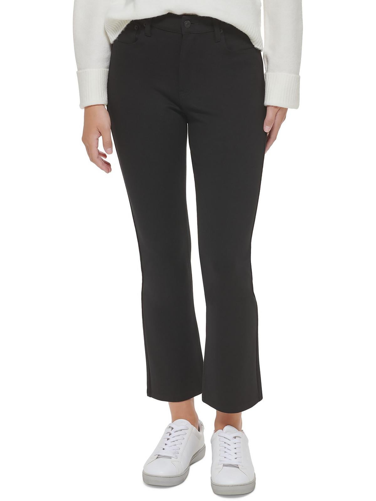 Calvin Klein Jeans Women's High Waist Kick Flare Jeans Black Size Large