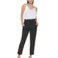 Calvin Klein Women's Infinite Stretch Ankle Pants Black Size 16