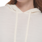 Calvin Klein Jeans Women's Hooded Bell Sleeve Top White Size X-Large