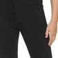 Calvin Klein Women's High Rise Flared Slit Hem Jeans Black Size 29