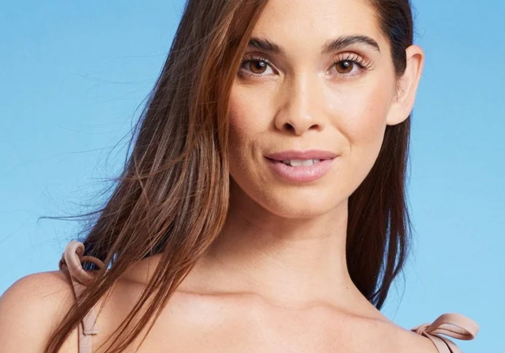 Shade & Shore Women's Shoulder Tie Shirred Underwire Bikini Top Light Brown Size 32B