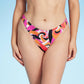 Shade & Shore Women's High Leg Extra Cheeky Bikini Bottom Multi Size XL