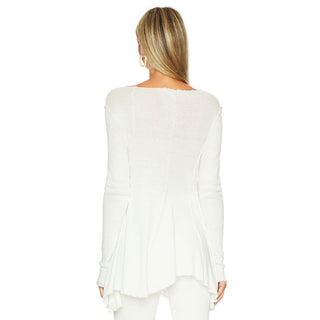 Free People Ivory Swing Tunic Top - Size Large