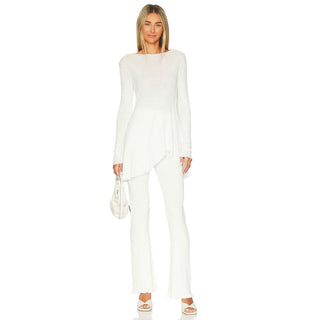 Free People Ivory Swing Tunic Top - Size Large