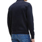 Tommy Hilfiger Men's Logo Mock Neck Sweatshirt Black Size XX-Large