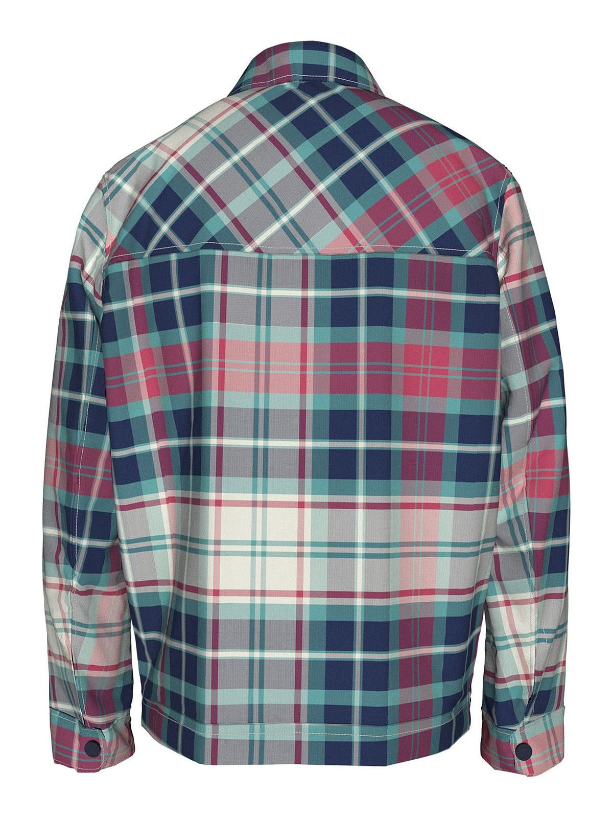 Tommy Hilfiger Men's Padded Tartan Jacket Green Size Large