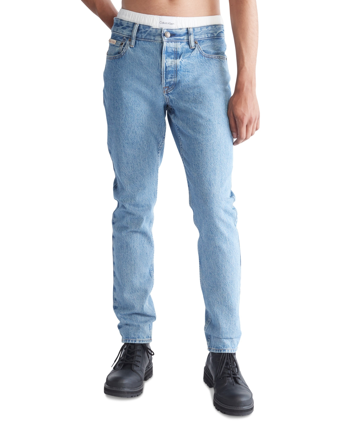 Calvin Klein Men's Slim Fit Jeans Blue Size 34X30