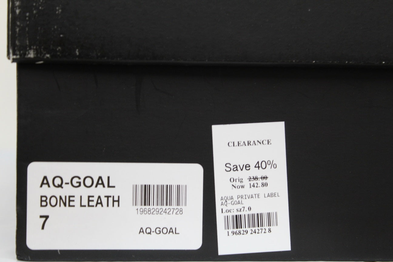 Aqua Women's Goal Platform Boots Brown Size 7 M