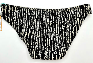 Kona Sol Women's Medium Coverage Hipster Bikini Bottom Black Size L