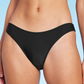 Wild Fable Women's Black Bikini Bottom High Waist Leg Cheeky Size XS
