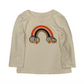 Rainbow Pumpkin Tee for Girls - Halloween/Thanksgiving, Size 5T, Color Variable