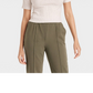 A New Day Women's Mock Turtleneck Ribbed Sweater Oatmeal Size M