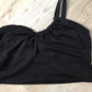 Wild Fable Women's Black Cut Out Tiny Top Size XXL