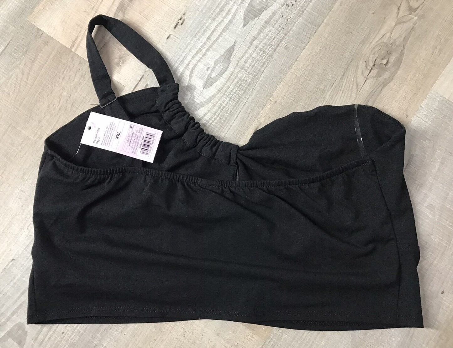 Wild Fable Women's Black Cut Out Tiny Top Size XXL