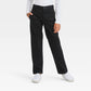 Boys' Straight Fit Uniform Pants - Cat & Jack™ Black 12