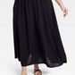 Ava & Viv Women's Black Maxi Skirt Size XXL