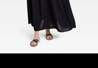 Ava & Viv Women's Black Maxi Skirt Size XXL