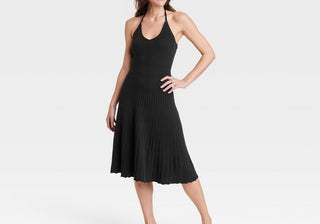 A New Day Sweater Dress Black Size XL