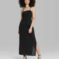Wild Fable Black Lace-Up Maxi Dress for Women - Size XS