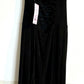 Wild Fable Black Lace-Up Maxi Dress for Women - Size XS