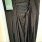 Wild Fable Black Lace-Up Maxi Dress for Women - Size XS