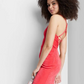 Wild Fable Red Maxi Bodycon Dress with Lace-Up Back - Size S Women's