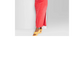 Wild Fable Women's XXL Red Lace-Up Maxi Bodycon Dress
