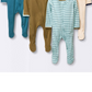Baby 6pk Zip-Up Sleep N' Play - Cloud Island™ Blue 0-3M
